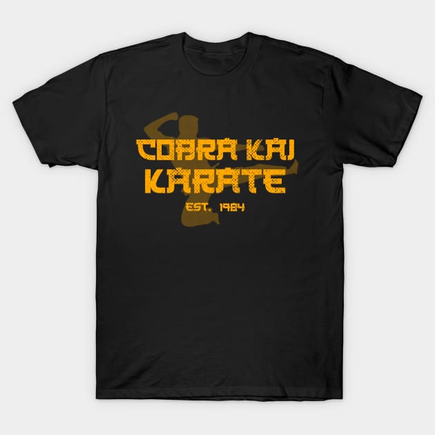 COBRA KAI karate 80s tv T-Shirt by thewizardlouis